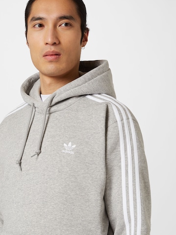 ADIDAS ORIGINALS Sweatshirt 'Adicolor Classics 3-Stripes' in Grijs