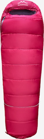 Alpenwert Schlafsack in Pink: Vorderseite