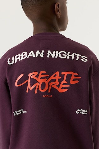 GARCIA Sweatshirt in Purple