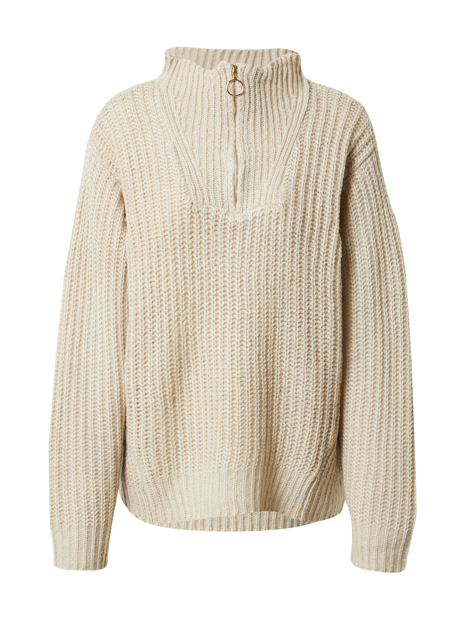 Swetry & dzianina Odzież 24COLOURS Sweter w kolorze Beżowym 