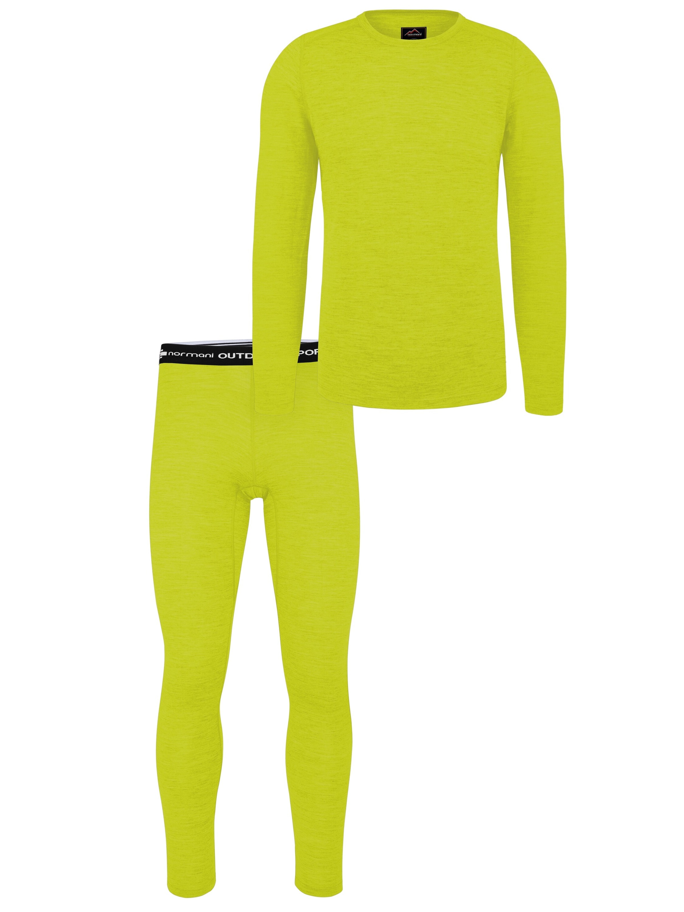 Sous-vêtements longs 'Melbourne/Sydney' normani en vert : devant