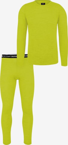 normani Long Johns 'Melbourne/Sydney' in Green: front