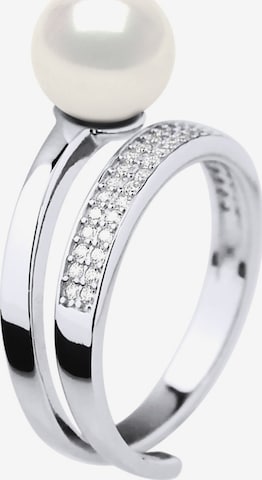 Anello 'PORTOFINO' di Ateliers Saint Germain in bianco: frontale
