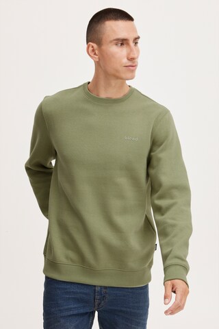BLEND Sweatshirt in Green: front