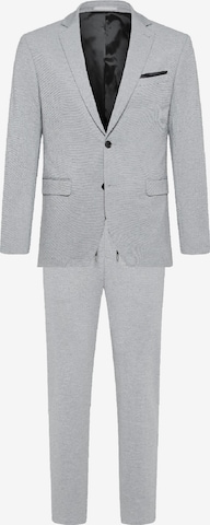 Thomas Goodwin Slimfit Anzug in Grau: Vorderseite