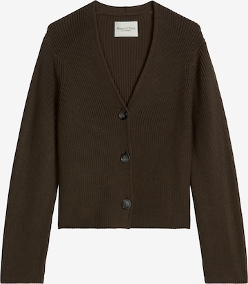 Cardigan Marc O'Polo en marron : devant