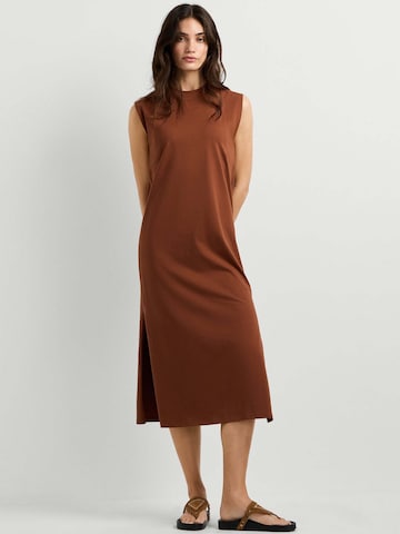 Pepe Jeans Kleid in Braun: Vorderseite