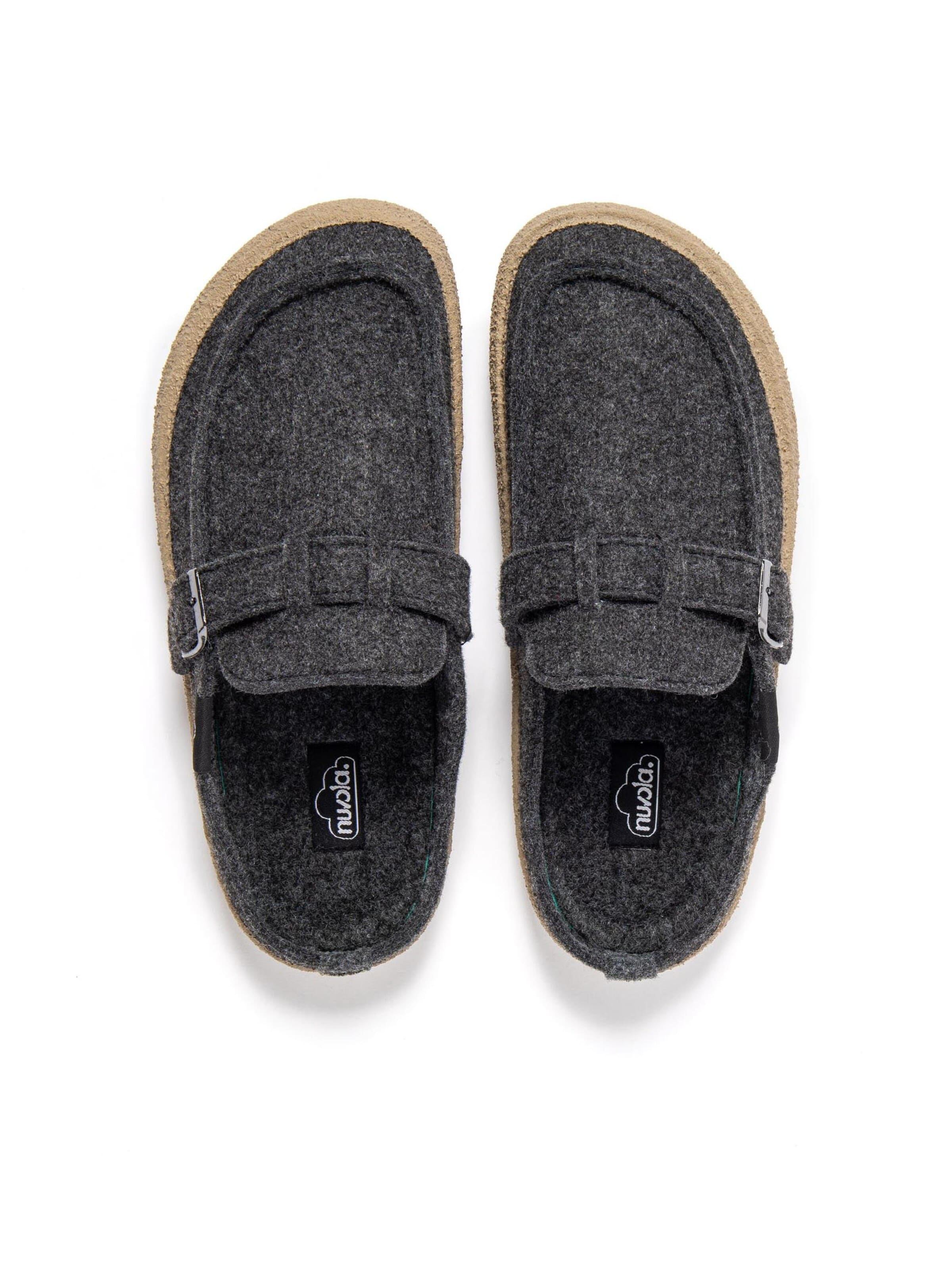 Pantoufle 'Zueco Clay' Nuvola. en gris