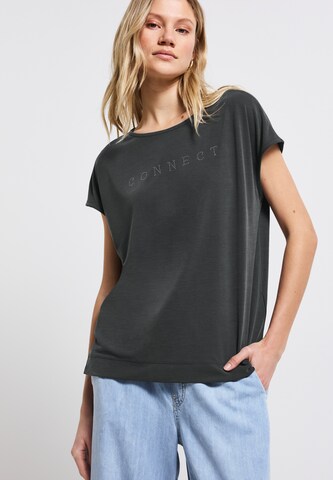 STREET ONE T-Shirt in Grau: Vorderseite
