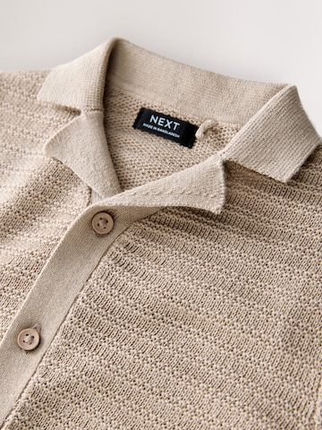 Next Вязаная кофта в Бежевый