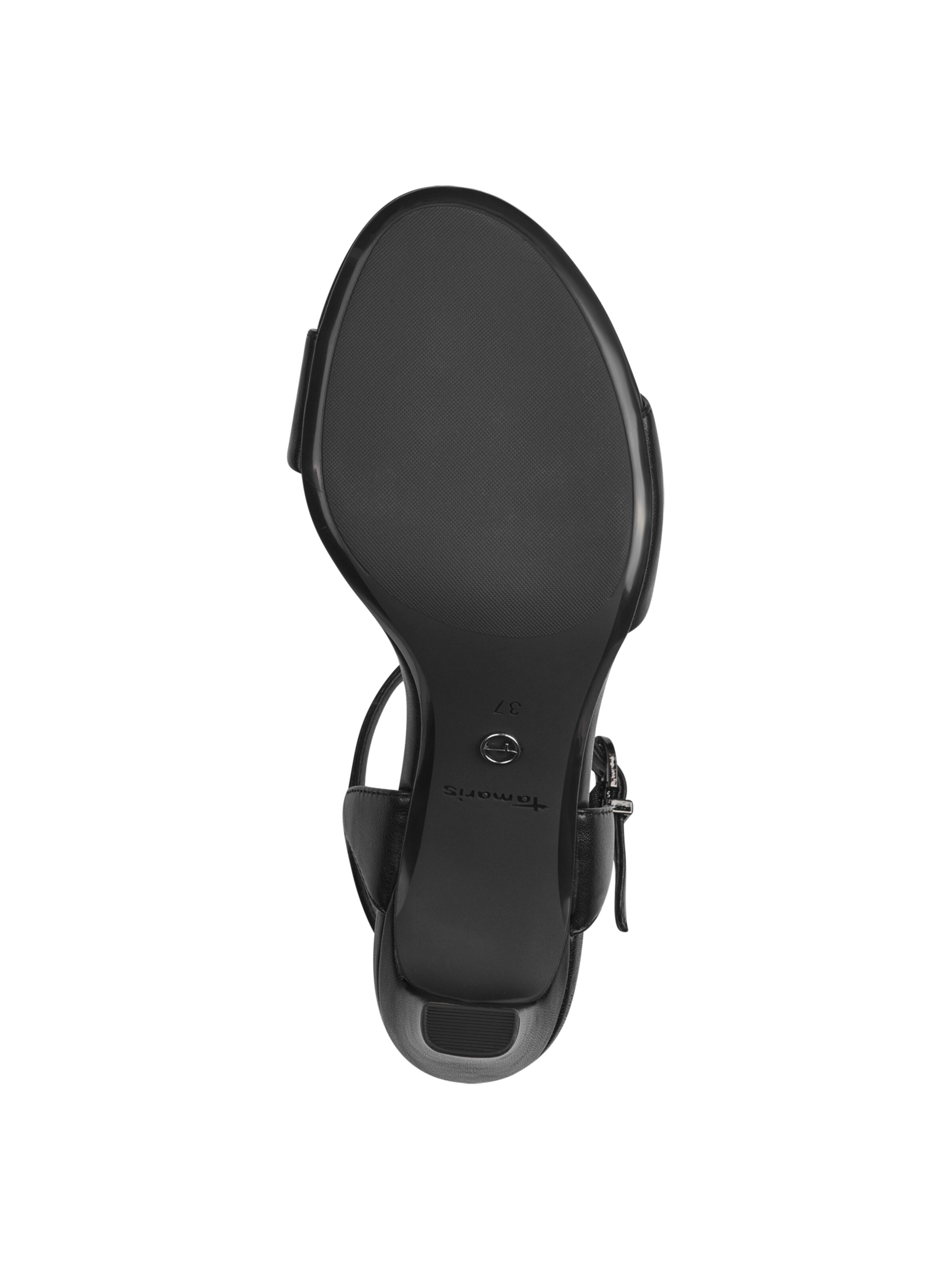 Tamaris Strap sandal in Black