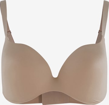 Invisible Soutien-gorge 'Royal Fit' Royal Lounge Intimates en beige : devant
