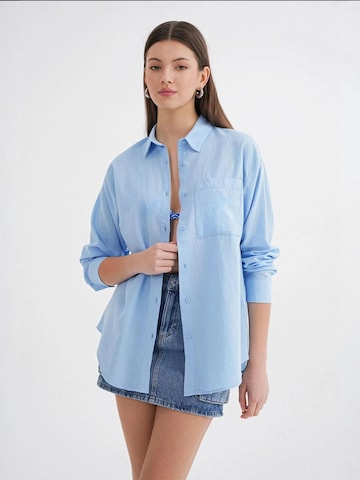 MixRay Blouse 'Hemden' in Blue