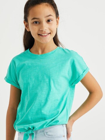 T-Shirt WE Fashion en vert