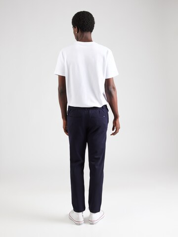 Kronstadt - Slimfit Pantalón plisado 'Club' en azul
