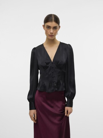 VERO MODA Bluse 'Rikke' i sort: forside