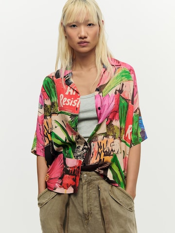 Desigual Blúzka - Červená: predná strana