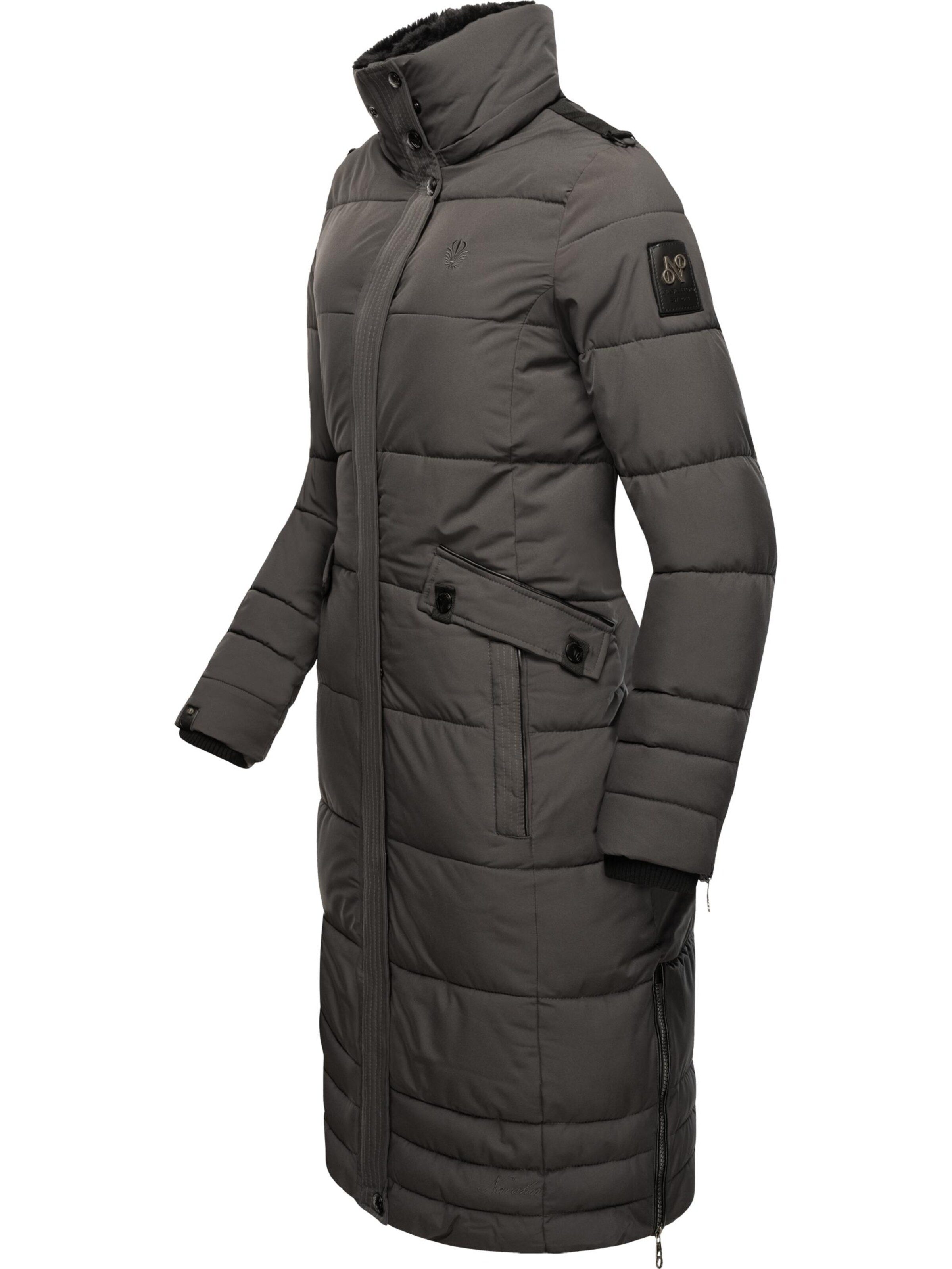 NAVAHOO Χειμερινό παλτό 'Fahmiyaa' σε γκρι