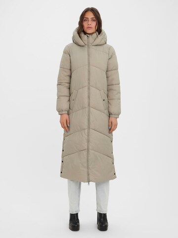 VERO MODA - Abrigo de invierno 'UPPSALA' en beige: frente