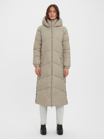 VERO MODA Χειμερινό παλτό 'UPPSALA' σε μπεζ: μπροστά
