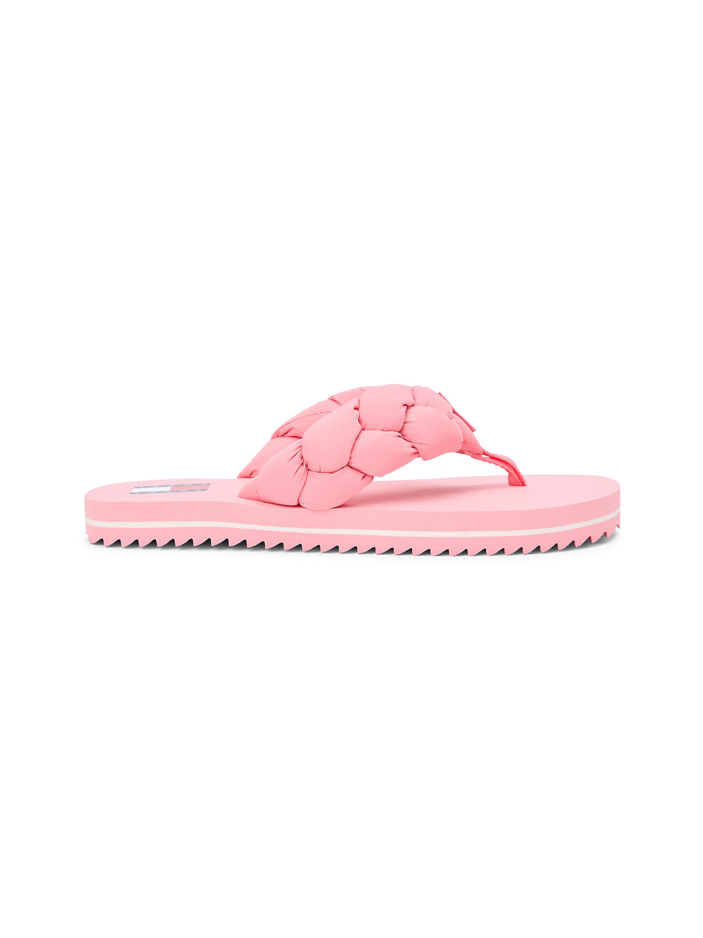 Tommy Jeans T-bar sandals in Pink