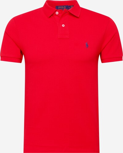 Polo Ralph Lauren T-Shirt en bleu foncé / rouge feu, Vue avec produit