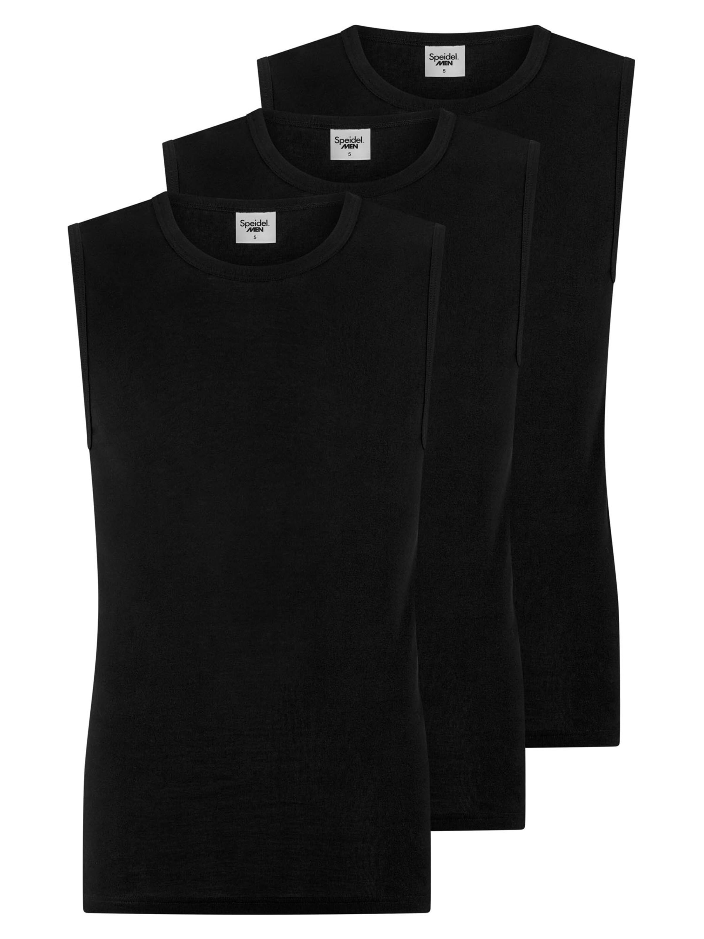 SPEIDEL Unterhemd 'Classic'‌‌‌‌‌‌‌‌ in Schwarz: Vorderseite