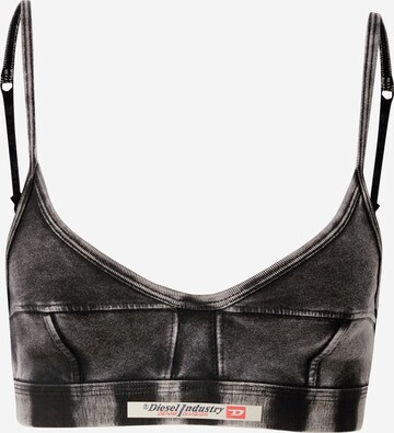 DIESEL Bustier BH 'UFSB-BILLIECUT-DT' in Zwart: voorkant