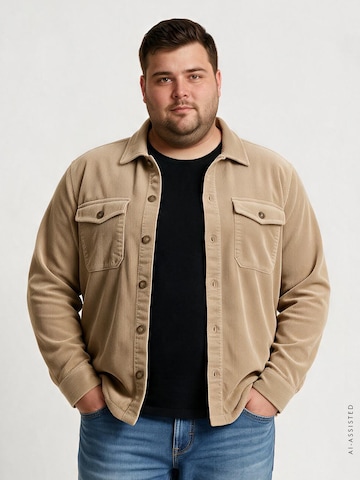 LERROS Tussenjas in Beige: voorkant