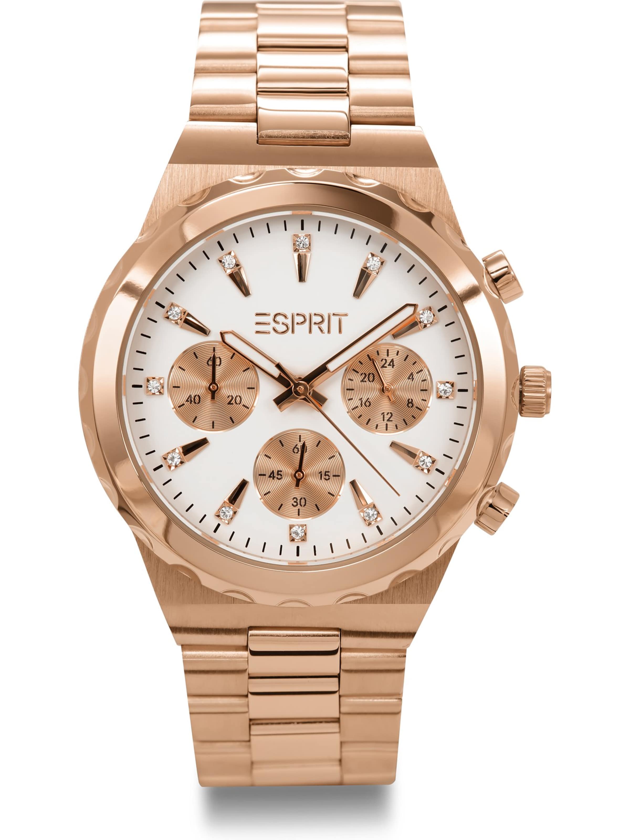 ESPRIT Uhr in Gold: Vorderseite