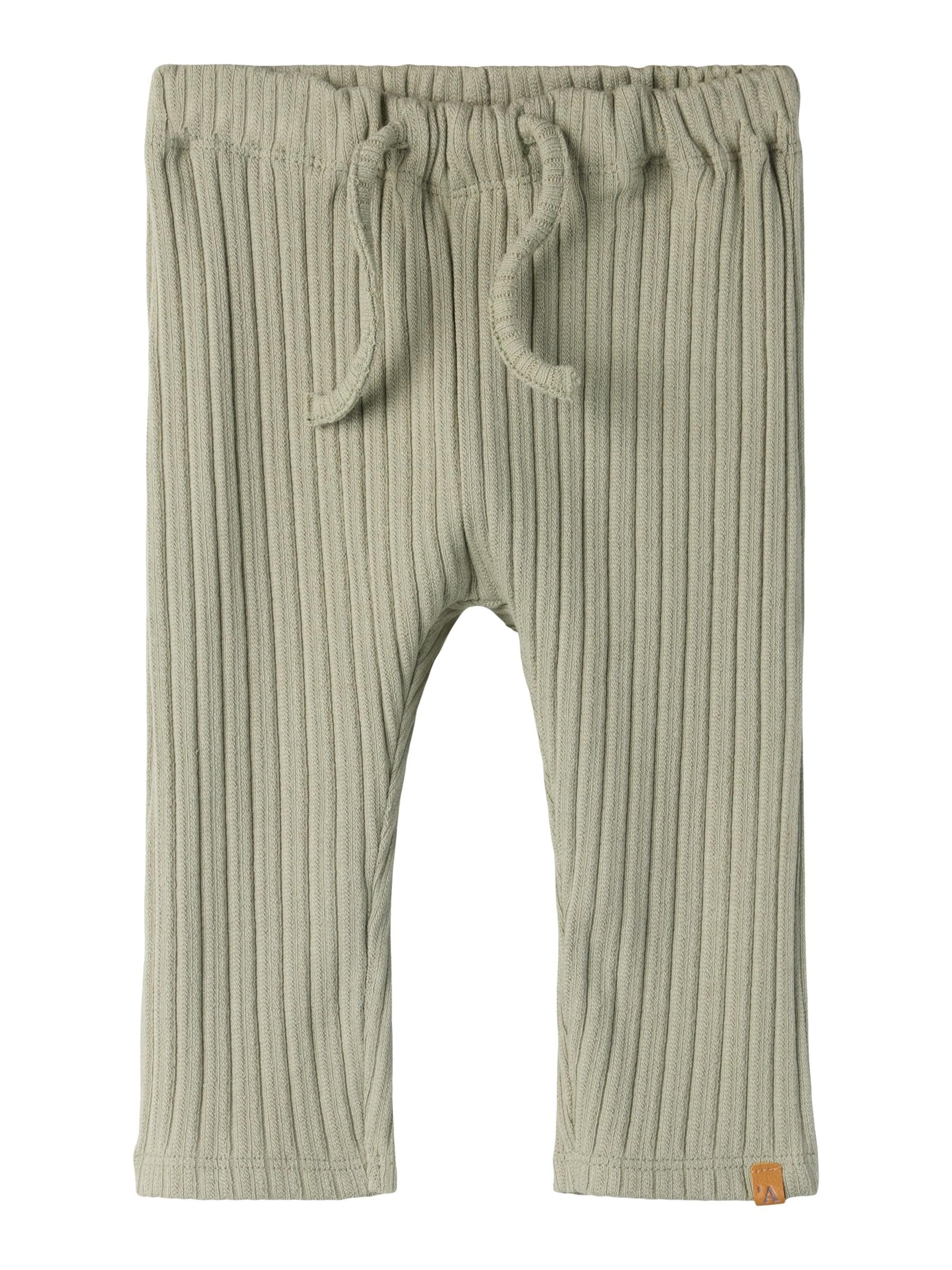 Lil'Atelier regular Bukser i grøn: forside
