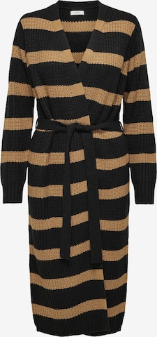 JDY Knitted Coat 'Justy Gurli' in Black: front