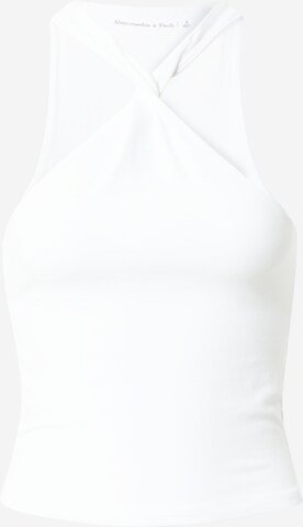Abercrombie & Fitch Top w kolorze biały: przód