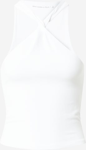 Top di Abercrombie & Fitch in bianco: frontale