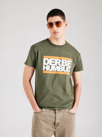 Derbe Shirt 'Humbug' in Green: front