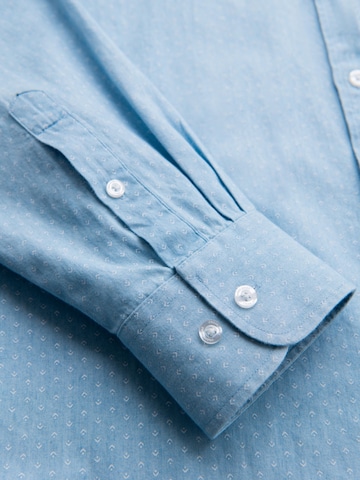 Ombre - Ajuste regular Camisa en azul