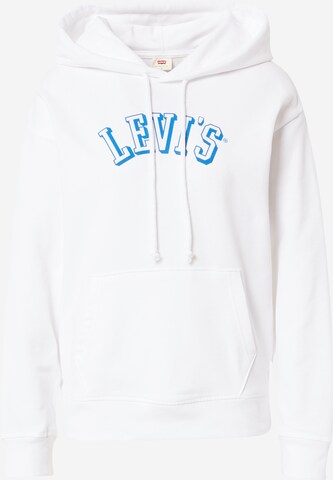 LEVI'S ® Sweatshirt 'Graphic Standard Hoodie' i hvid: forside