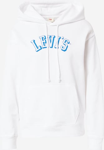 LEVI'S ® Μπλούζα φούτερ 'Graphic Standard Hoodie' σε λευκό: μπροστά