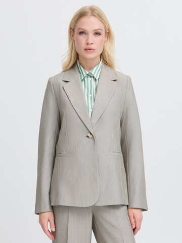 b.young Blazer 'BYDanta' in Grau: Vorderseite