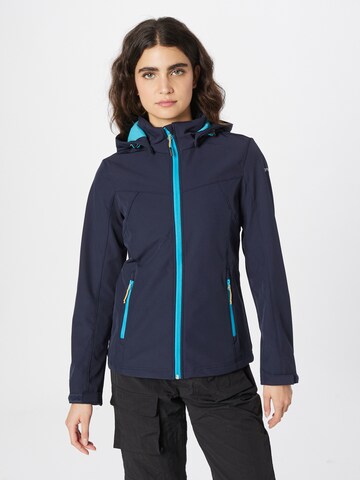 ICEPEAK Outdoorjacke 'BRENHAM' in Blau: predná strana