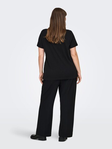 T-shirt 'ONCXMAS YRSA CHRISTMAS' ONLY Curve en noir