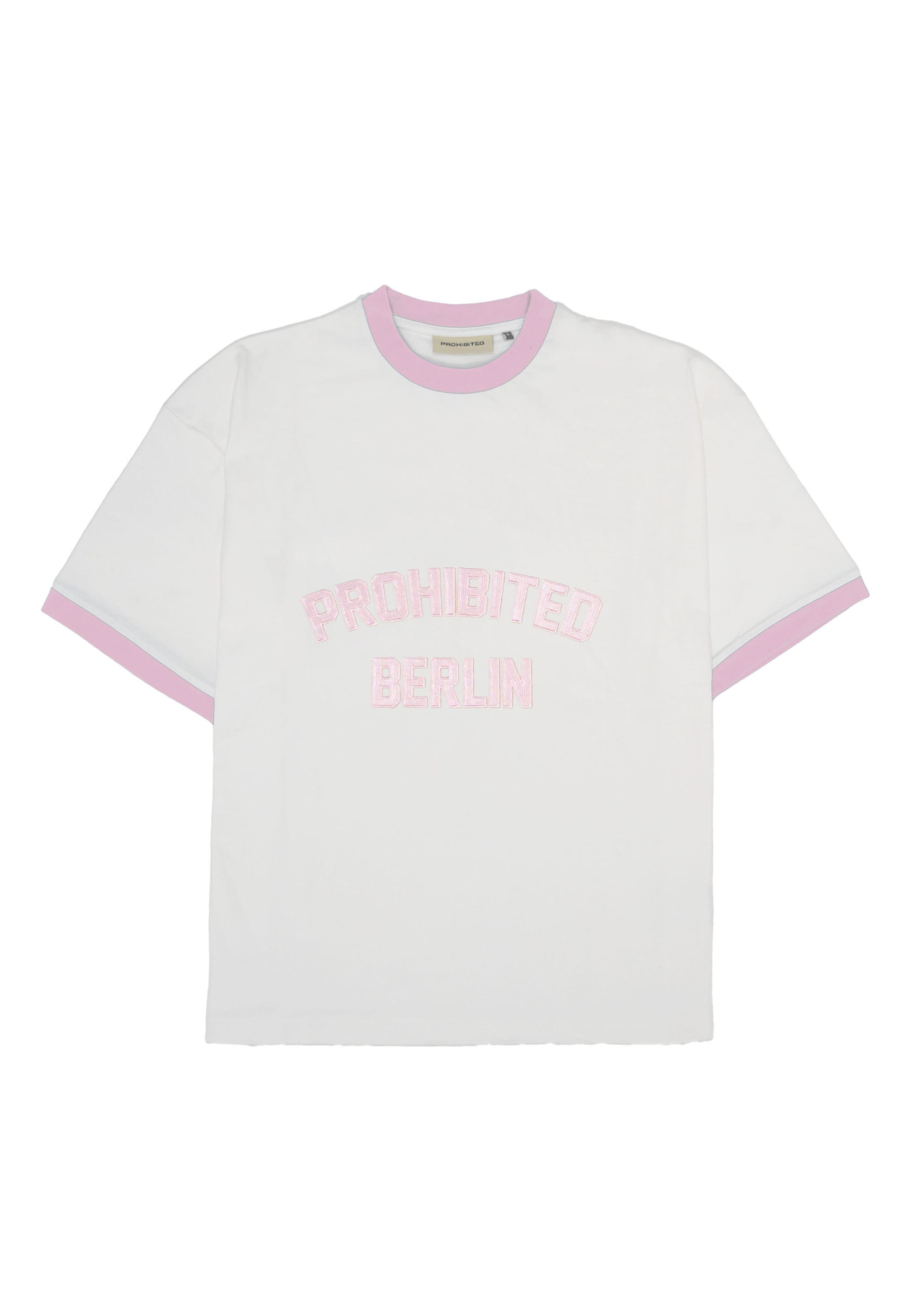 Prohibited - Camiseta 'Rush' en rosa: frente