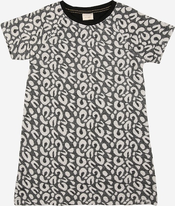 Turtledove London Dress in Grey: front