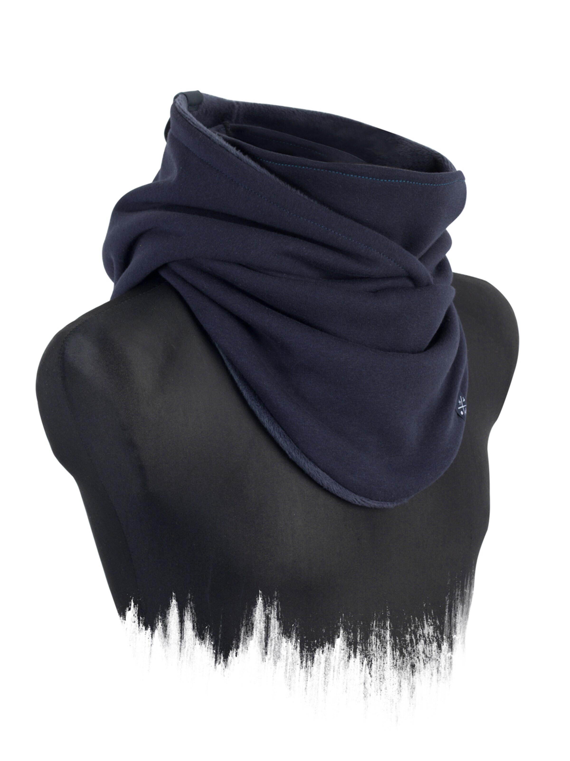 Manufaktur13 Scarf 'Hooded Loop' in Blue