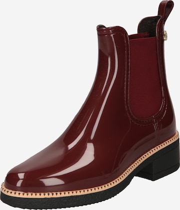 LEMON JELLY Rubber Boots 'AVA' in Red: front