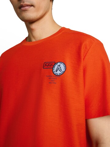 TOM TAILOR T-Shirt in Rot