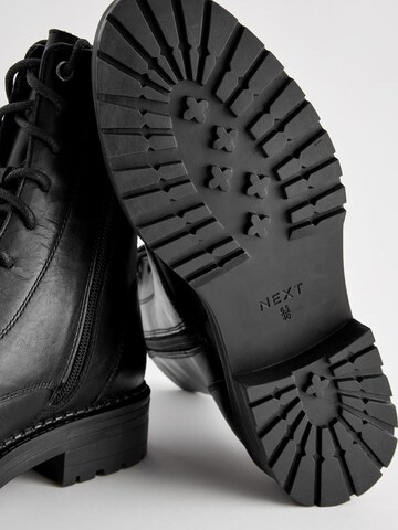 Bottines à lacets 'Signature Comfort®' Next en noir