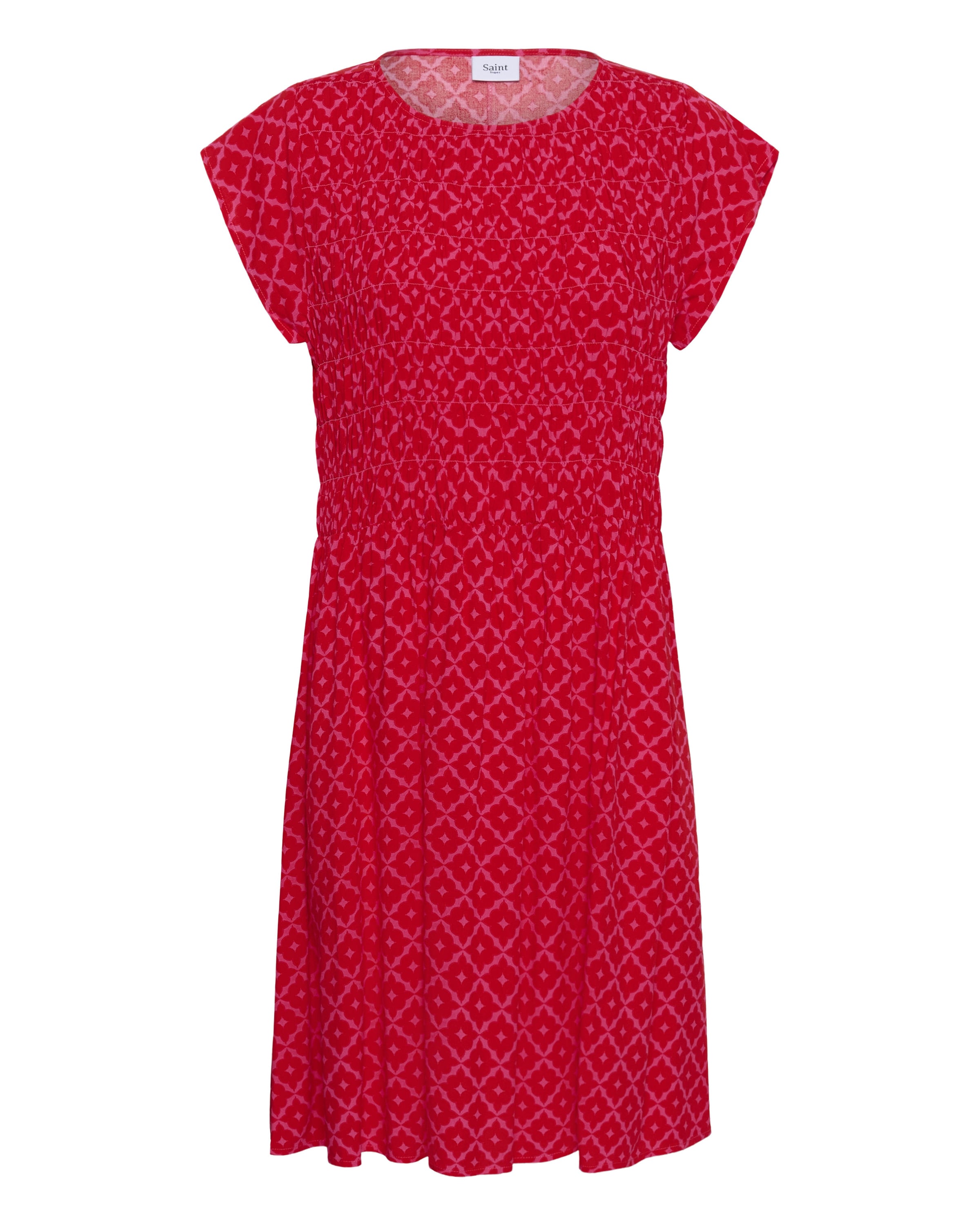 SAINT TROPEZ Kjole 'GislaSZ' i rød: forside