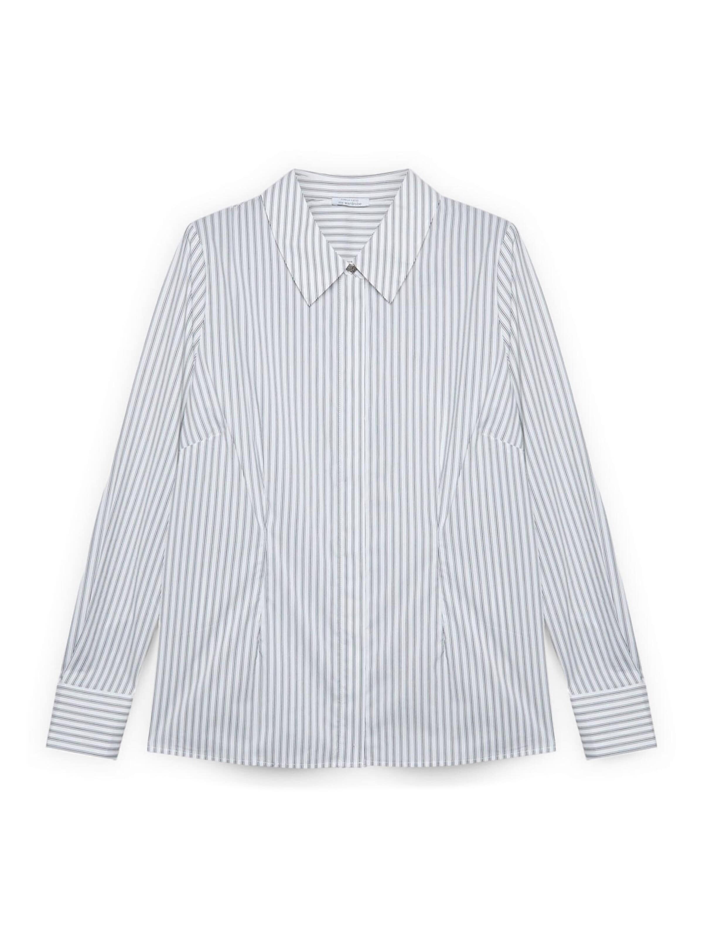 Fiorella Rubino Blouse in Grey: front