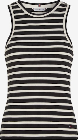 TOMMY HILFIGER Top in Black: front